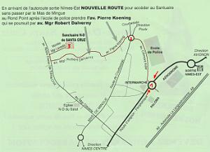 2 ROUTE CONSEILLEE POUR ND DE SANTA CRUZ NIMES 2